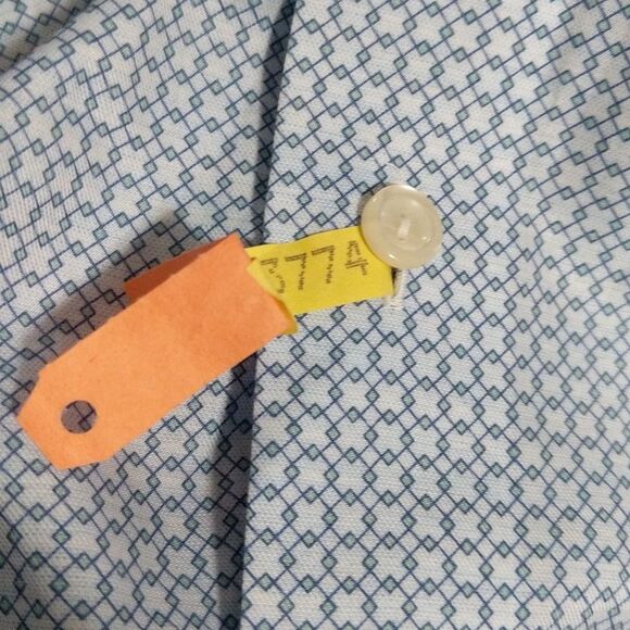 Eton contemporary fit signature twill cotton dress shirt classic men's XL - Picture 9 of 12